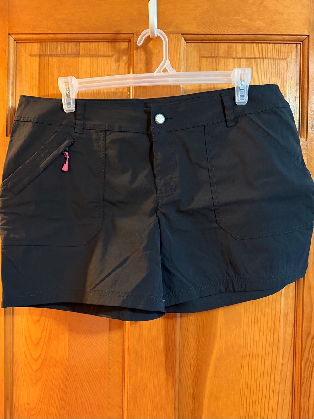 Reel Legends Black Women's Athletic Shorts Sz 18 NWT